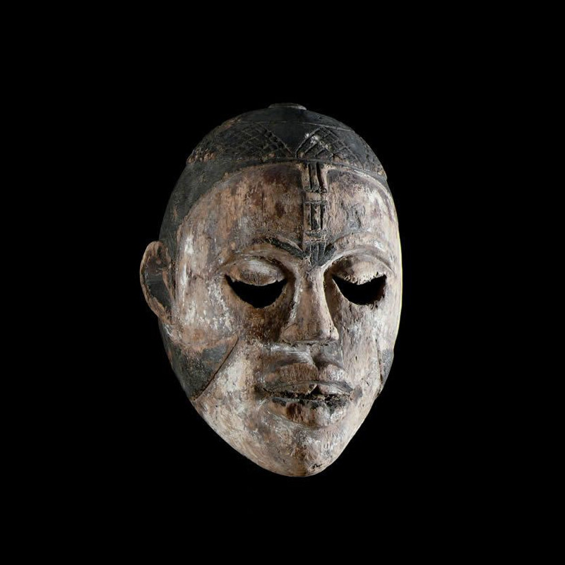 Masque rituel - Kongo Yombe - RDC Zaire