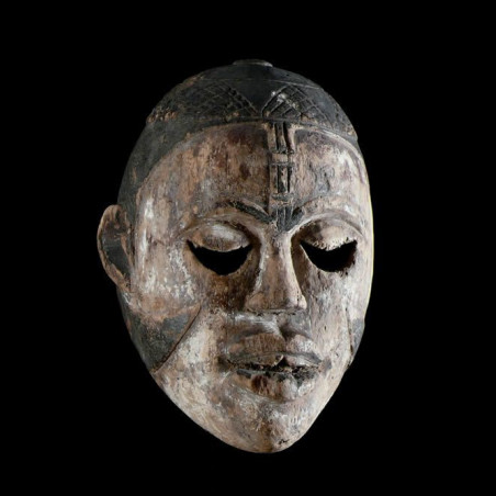 Masque rituel - Kongo Yombe - RDC Zaire