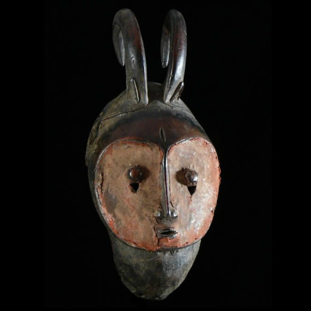 Masque de rejouissance Kpwan Kple Goli - Baoule - Côte d'Ivoire