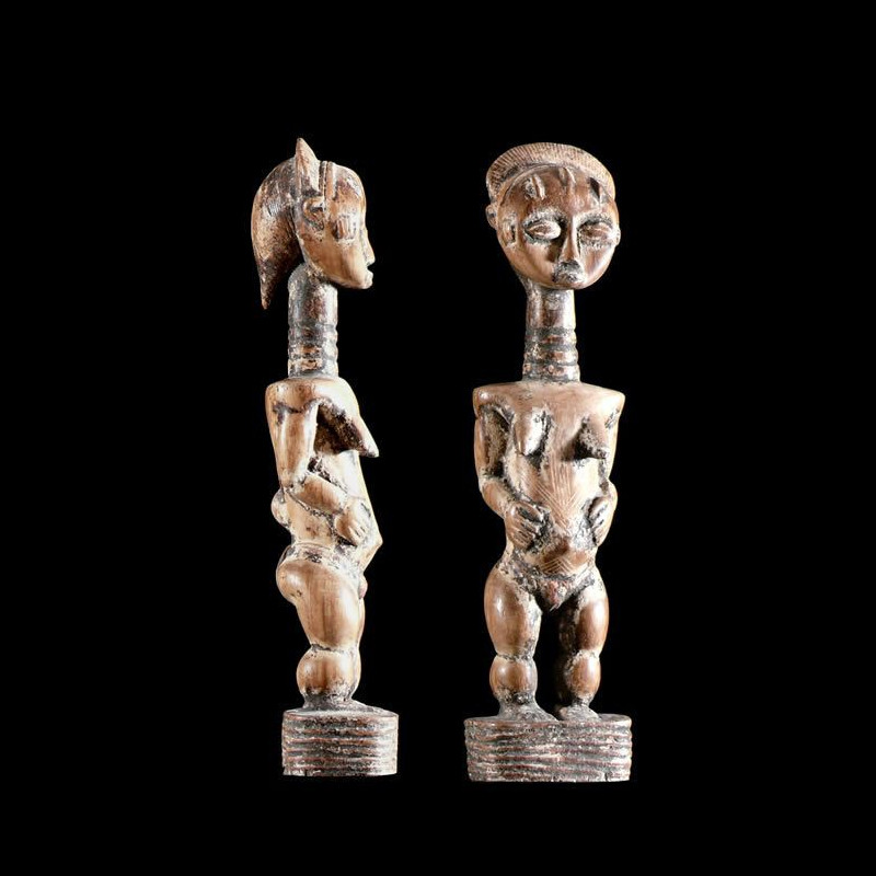 Statue de divinite - Ashanti - Côte d'Ivoire