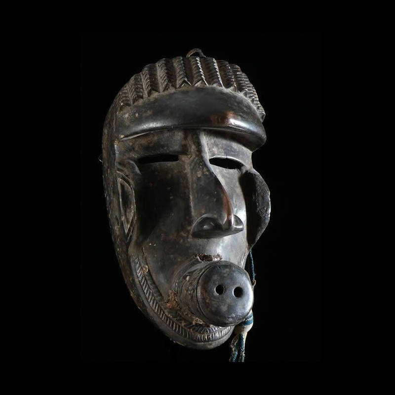 Masque phacochere - Kru / Krumen / Kran - Côte d'Ivoire