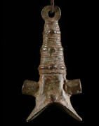Sifflet en bronze - Lobi - Burkina Faso - Aerophones