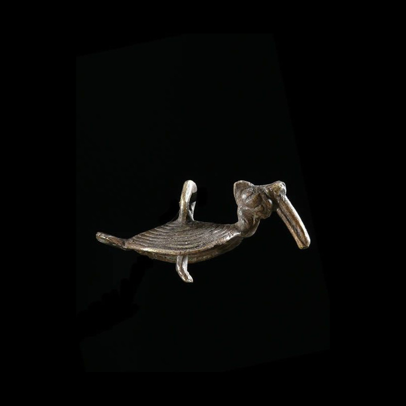Pendentif amulette toucan - Lobi - Burkina Faso