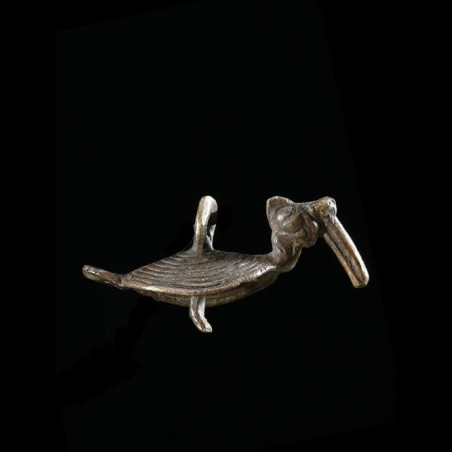 Pendentif amulette toucan - Lobi - Burkina Faso
