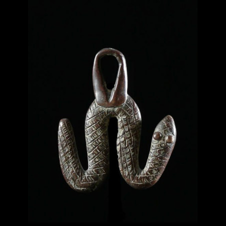 Pendentif amulette vipere - Lobi - Burkina Faso