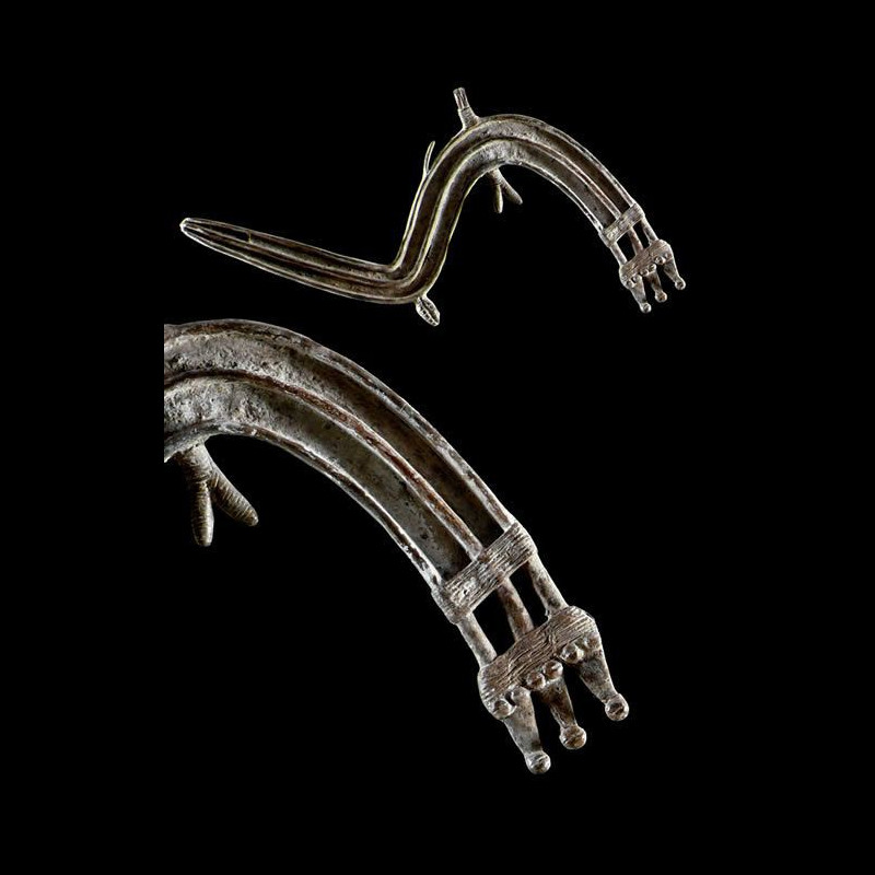 Pendentif serpents Debira - Gan - Burkina Faso