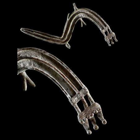 Pendentif serpents Debira - Gan - Burkina Faso