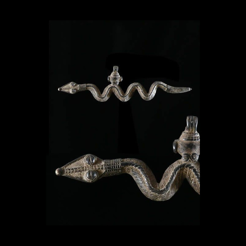 Pendentif serpents Debira - Gan - Burkina Faso