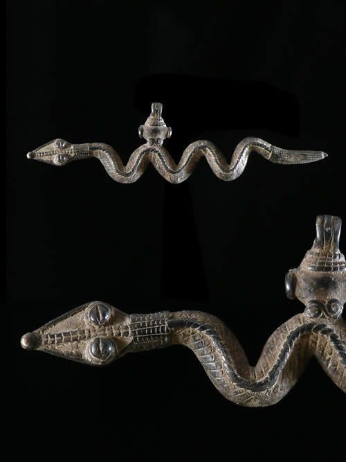 Pendentif serpents Debira - Gan - Burkina Faso