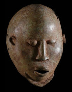 Masque en alliage de metal - Bambara - Mali