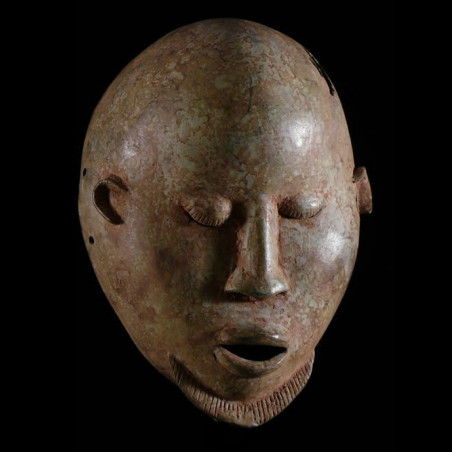 Masque en alliage de metal - Bambara - Mali