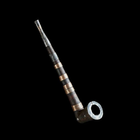 Pipe a tabac en bois - Dinka - Soudan