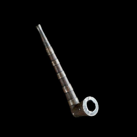 Pipe a tabac en bois - Dinka - Soudan