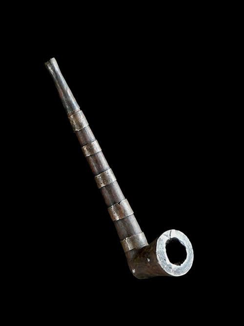 Pipe a tabac en bois - Dinka - Soudan
