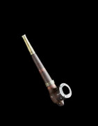 Pipe a tabac en bois - Dinka - Soudan