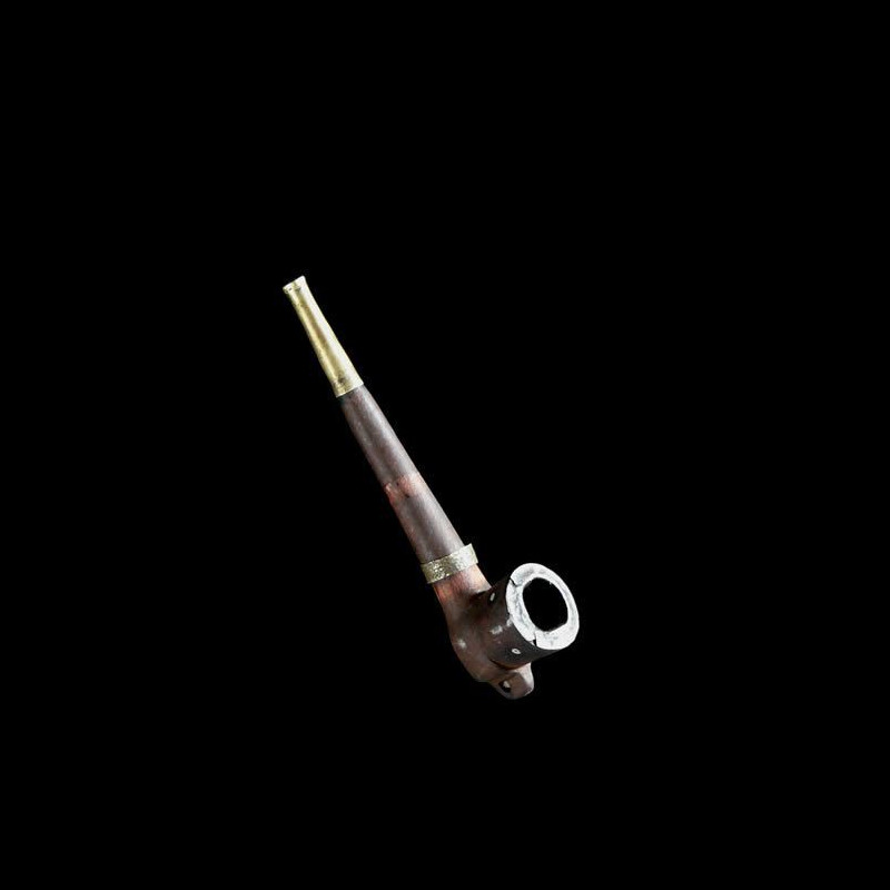 Pipe a tabac en bois - Dinka - Soudan