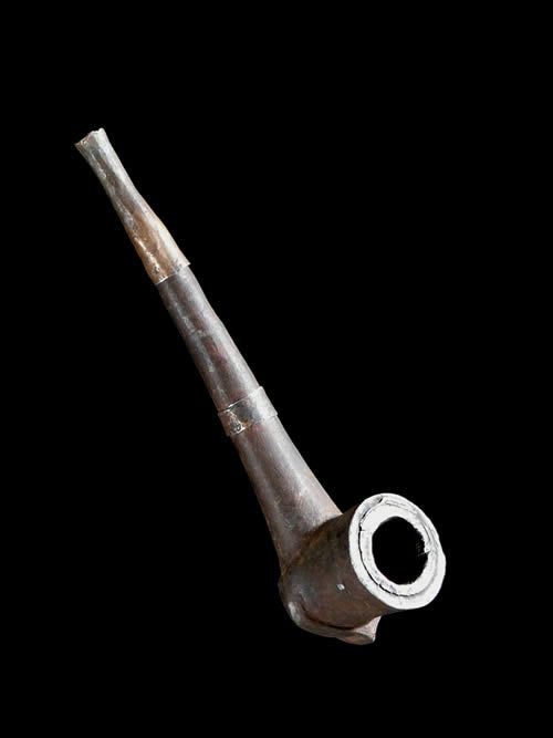 Pipe a tabac en bois - Dinka - Soudan