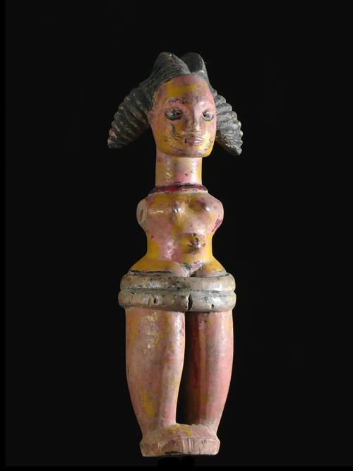 Marionnette Polychrome - Ibibio - Nigeria - Marionnettes Afrique