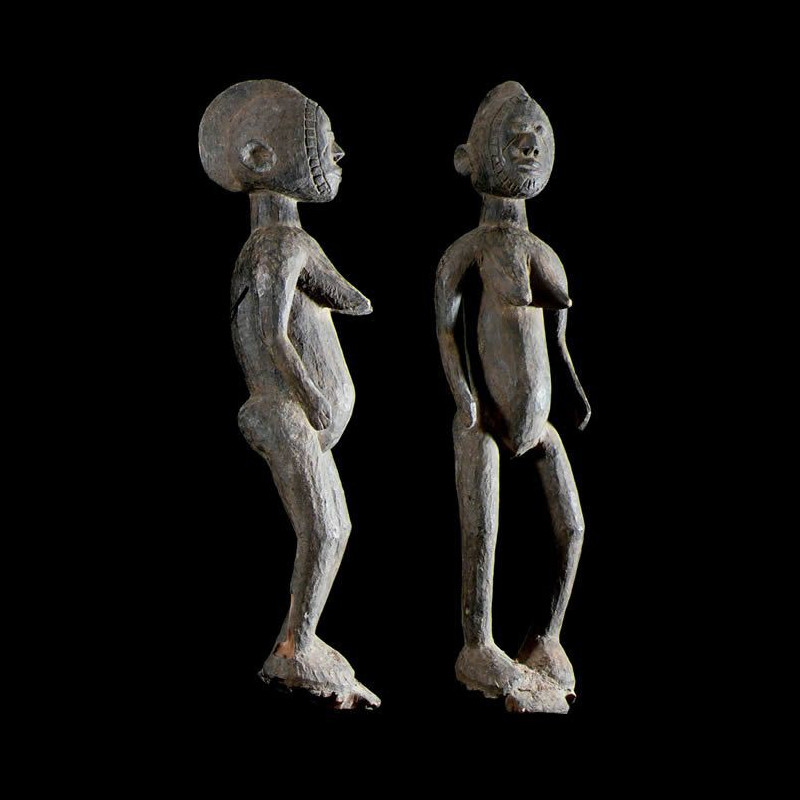 Statue Feminine Nakomse - Mossi - Burkina Faso