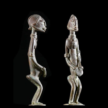 Hogon en attente de jugement - Dogon - Mali