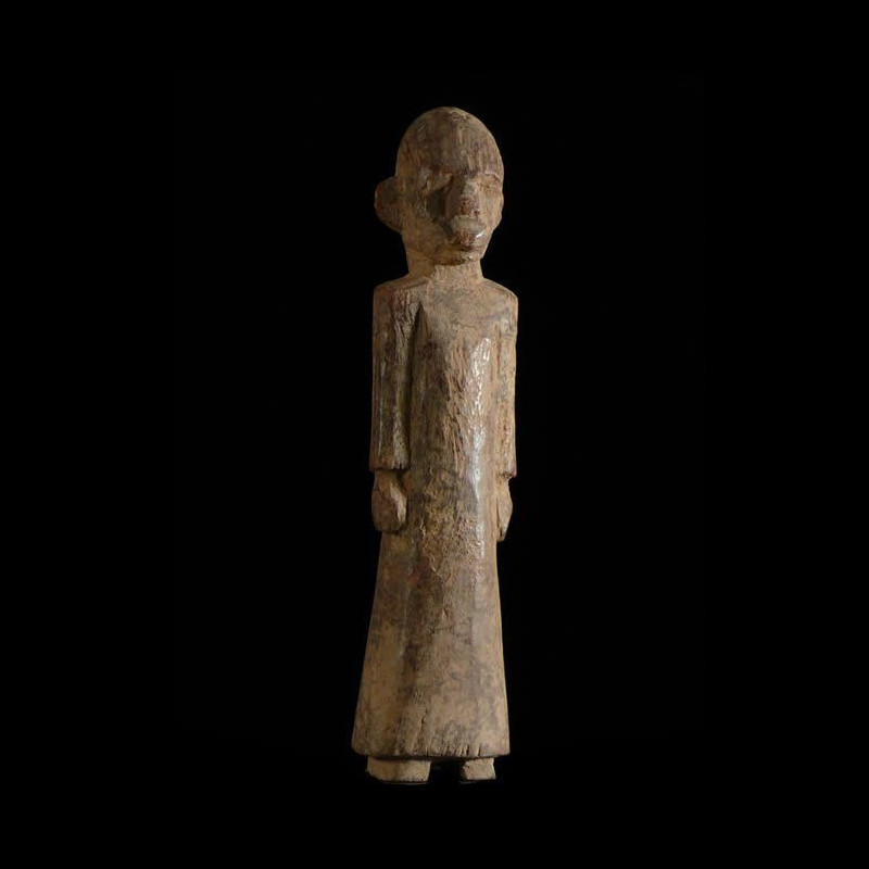 Statuette de Pretre Chretien - Lobi - Burkina Faso