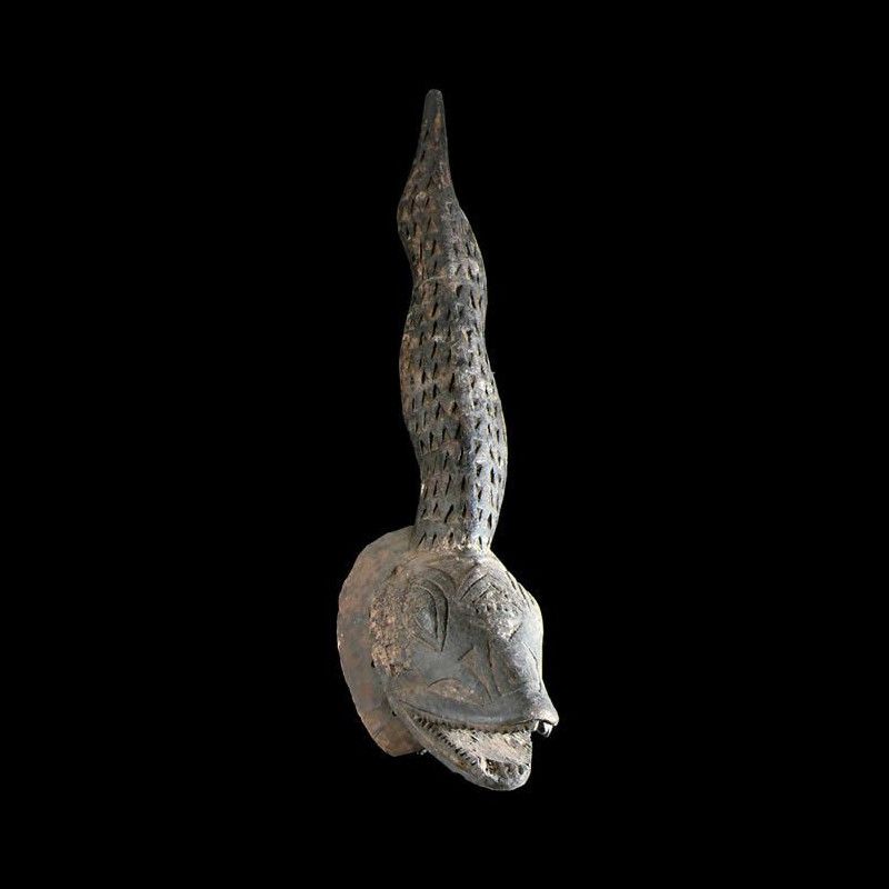 Masque Zoomorphe Serpent - Nunuma - Burkina Faso