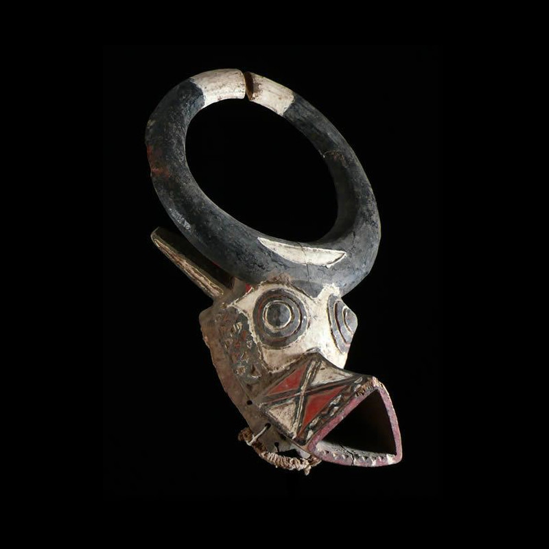 Masque Buffle Polychrome - Bwa - Burkina Faso