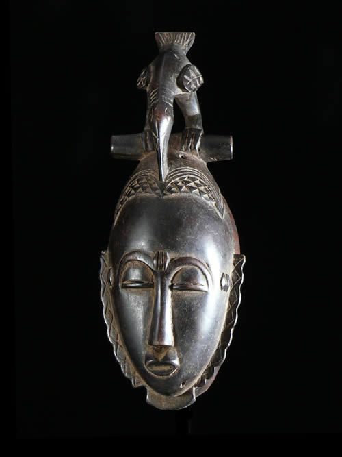 Masque de famille - Yahoure - Côte d'Ivoire