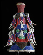 Coiffe Ade ou Adenla royale de ceremonie - Yoruba - Nigeria