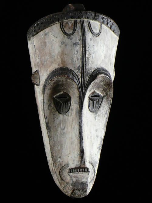 Masque casque Ngil - Fang - Gabon - Masques du Gabon