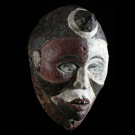 Masque de guerison - Kongo Yombe - RDC Zaire