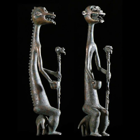 Statuette Aboya Mbotumbo - Baoule - Côte d'Ivoire