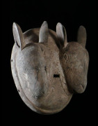 Masque Double Beliers - Baoule - Côte d'Ivoire