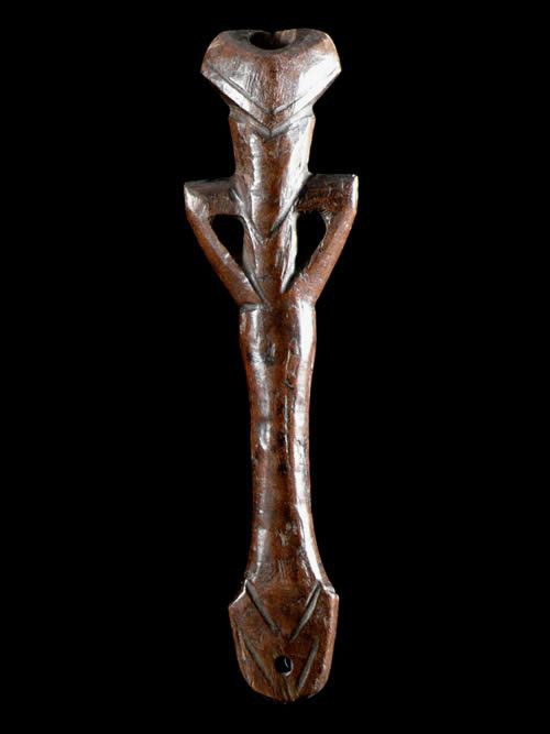 Flute en bois - Lobi - Burkina Faso - Aerophones