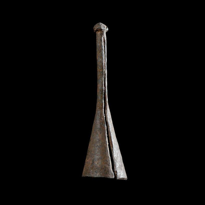 Gong en fer noir - Fon ? - Benin - Idiophones
