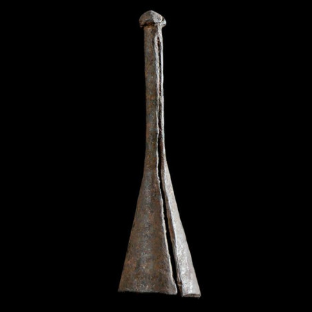 Gong en fer noir - Fon ? - Benin - Idiophones