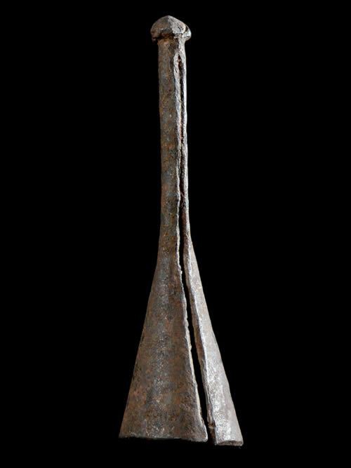 Gong en fer noir - Fon ? - Benin - Idiophones