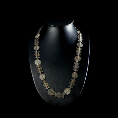 Collier en alliage de bronze - Akan ou Baoule - Côte d'Ivoire