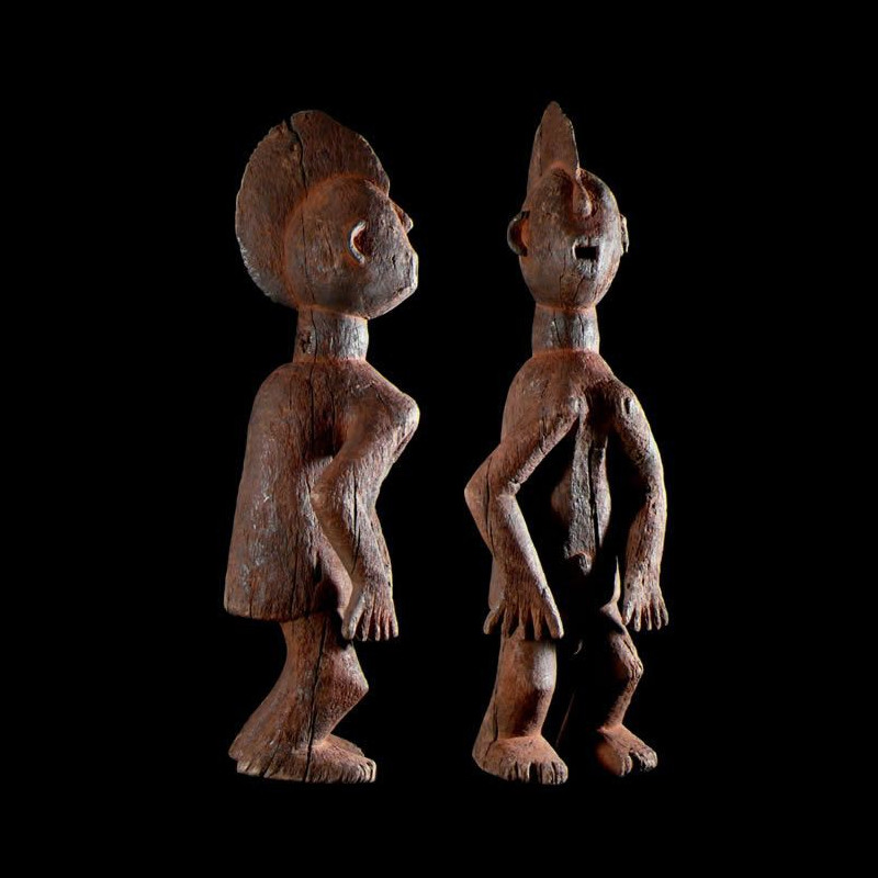 Statuette anthropomorphe - Chamba - Nigeria - Statues africaines