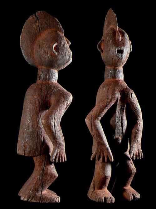 Statuette anthropomorphe - Chamba - Nigeria - Statues africaines