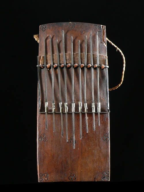 Sanza - Bambara ? - Mali - Instruments de musique