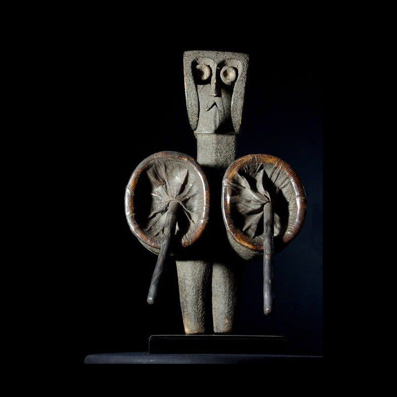 Soufflet de forge - Kwelle - Zaire - Objets ethnographique
