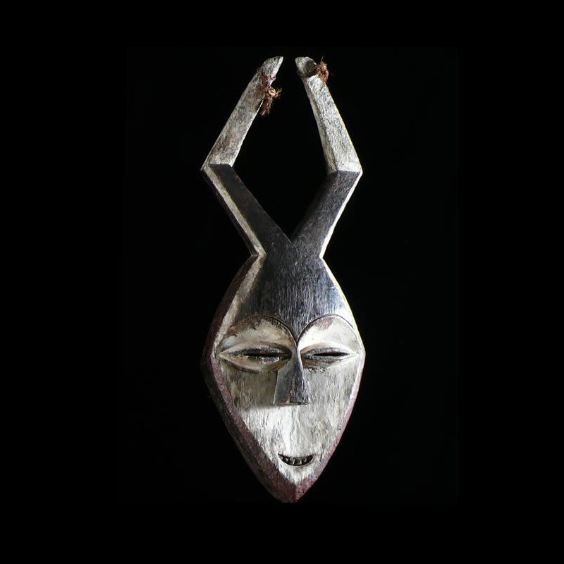 Masque Ekuk Antilope- Kwele - Gabon - Masques du Gabon