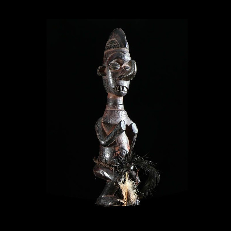 Statue Cultuelle Khosi - Pot a tabac - Yaka - RDC Zaire