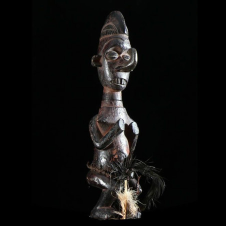 Statue Cultuelle Khosi - Pot a tabac - Yaka - RDC Zaire