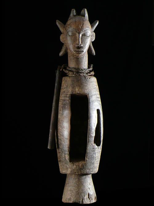Tambour a fente Koro - Dan / Yacouba - Côte d'Ivoire