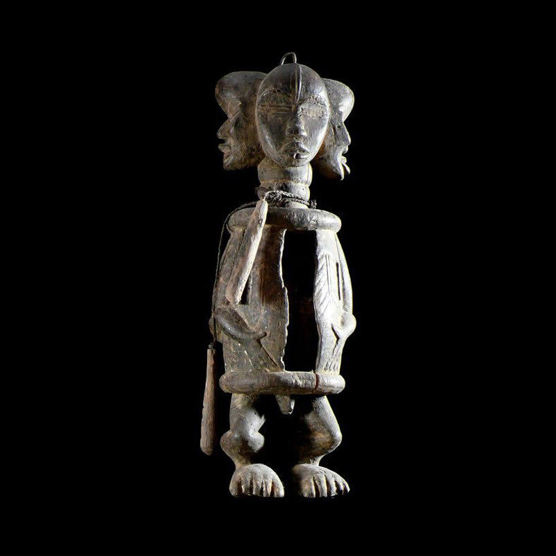 Tambour a fente Koro de Danané - Dan / Yacouba - Côte d'Ivoire
