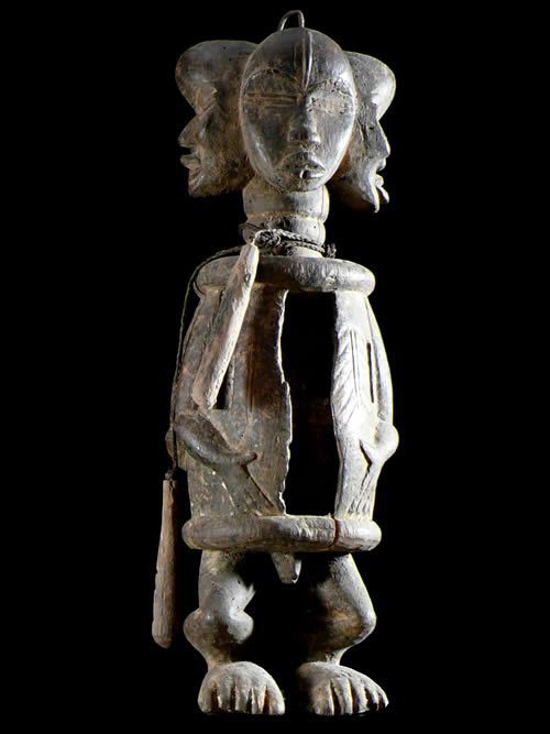 Tambour a fente Koro de Danané - Dan / Yacouba - Côte d'Ivoire