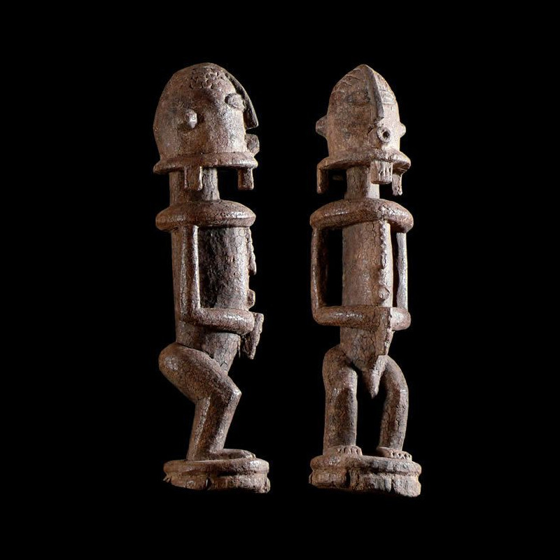 Statue figurant un Hogon - Dogon - Mali