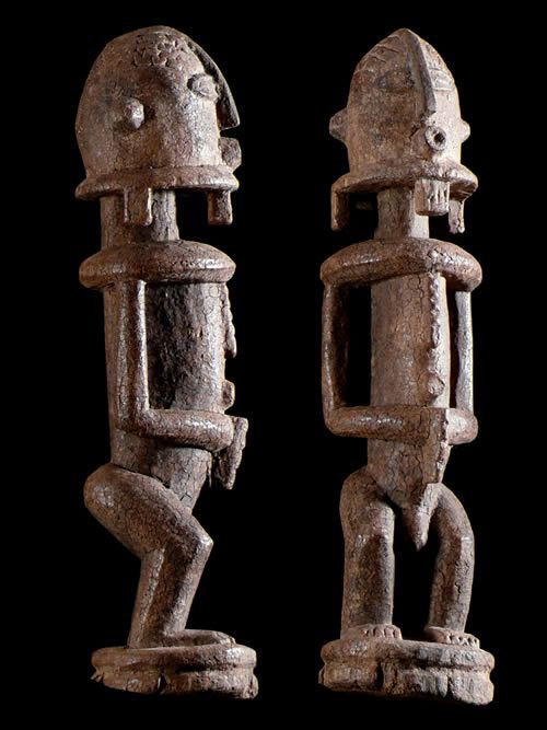 Statue figurant un Hogon - Dogon - Mali